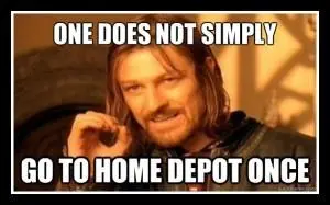 home depot meme
